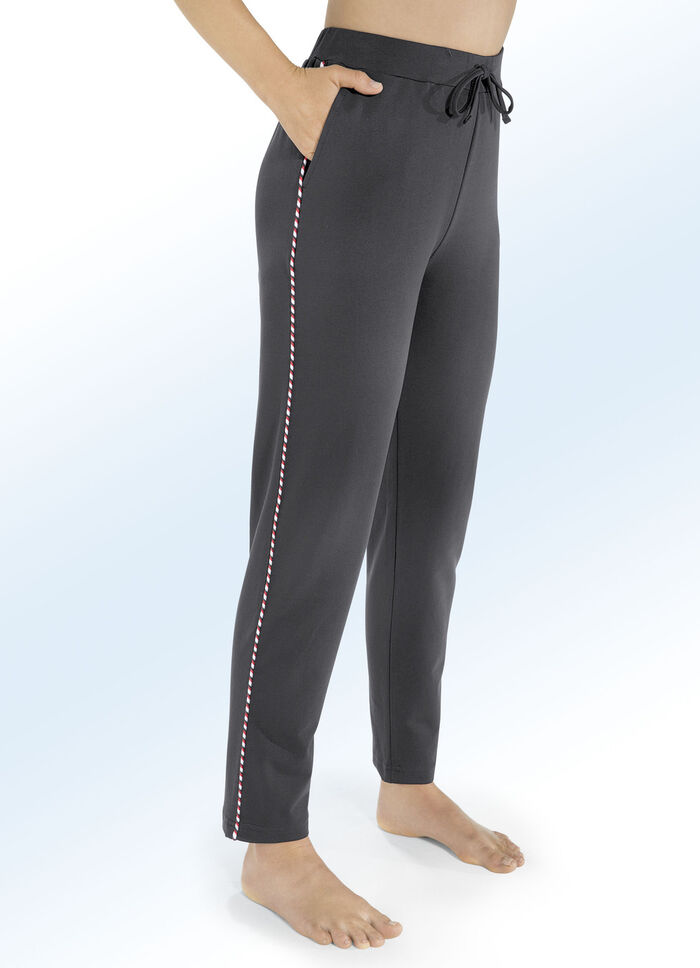 Hose mit Tunnelzugband ANTHRAZIT