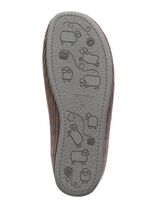 Textil-Pantoffel mit herausnehmbarem Fussbett 