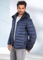 Steppkurzjacke von &laquo;New Canadian&raquo; DUNKELBLAU