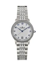 Dugena-Quartz-Damenuhr mit Edelstahlbandgeh&auml;use 