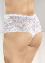 Dreierpack String-Pants aus elastischer Spitze 