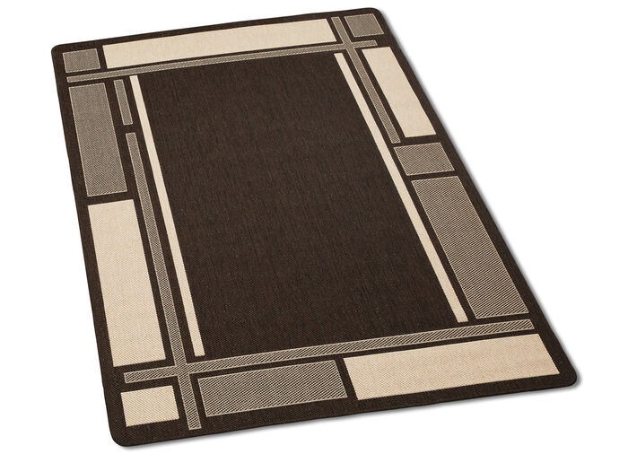 Brücken und Teppiche für innen und aussen SCHOKOBRAUN