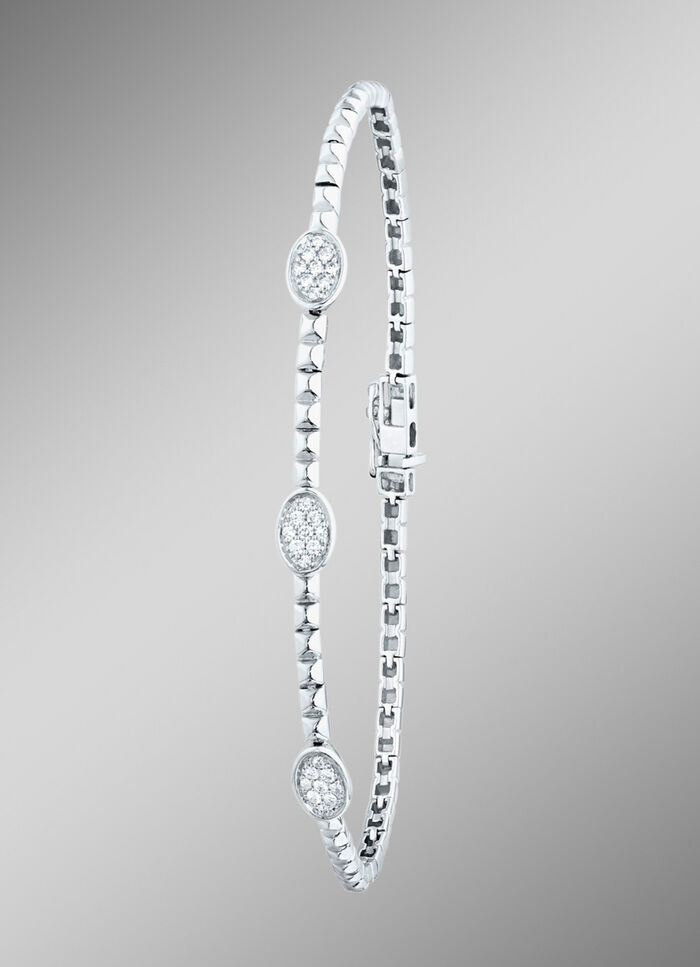 Hochwertiges Wei&szlig;gold Armband 