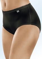 Playtex Dreierpack Slips mit Spitzenbandabschlüssen SCHWARZ