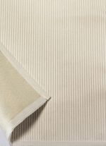 Sesselschoner, TV-Sesselschoner, Couchschoner, Armlehnenschoner und Kissenbez&uuml;ge in Cordoptik CREME