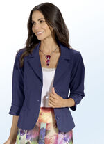 Blusenblazer mit Baumwolle MARINE