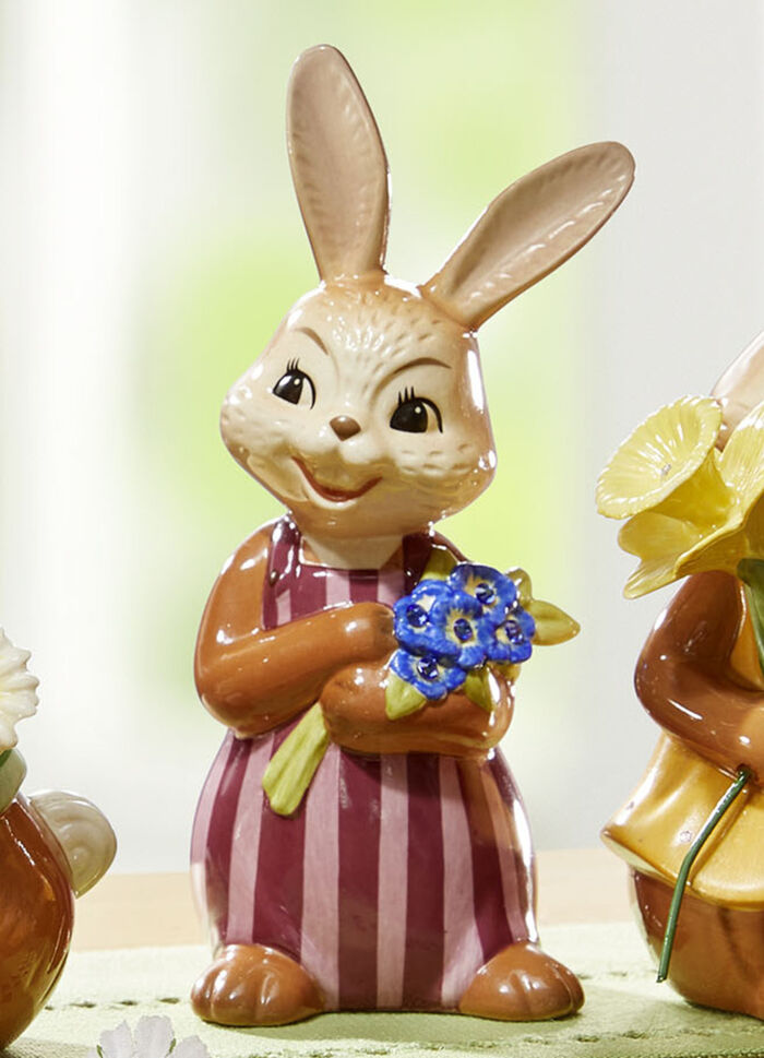 Goebel-Hasen aus Feinsteingut BUNT