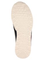 Waldl&auml;ufer, trendige Damen-Sneaker, Weite H, mit herausnehmbarem Fussbett BEIGE-BUNT