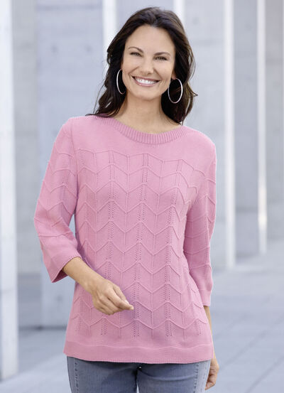 Pullover in Mustermix 