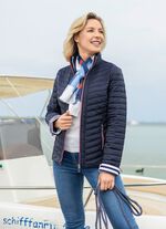 Jacke mit Rei&szlig;verschlussleiste MARINE