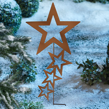 Bewerbung des Bereiches Winterlicher Garten